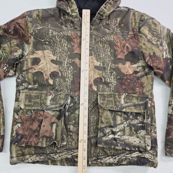 Mossy Oak Break-Up Infinity Camo Hunting Insulated Jacket Youth Boys XL 14/16 - Picture 7 of 7